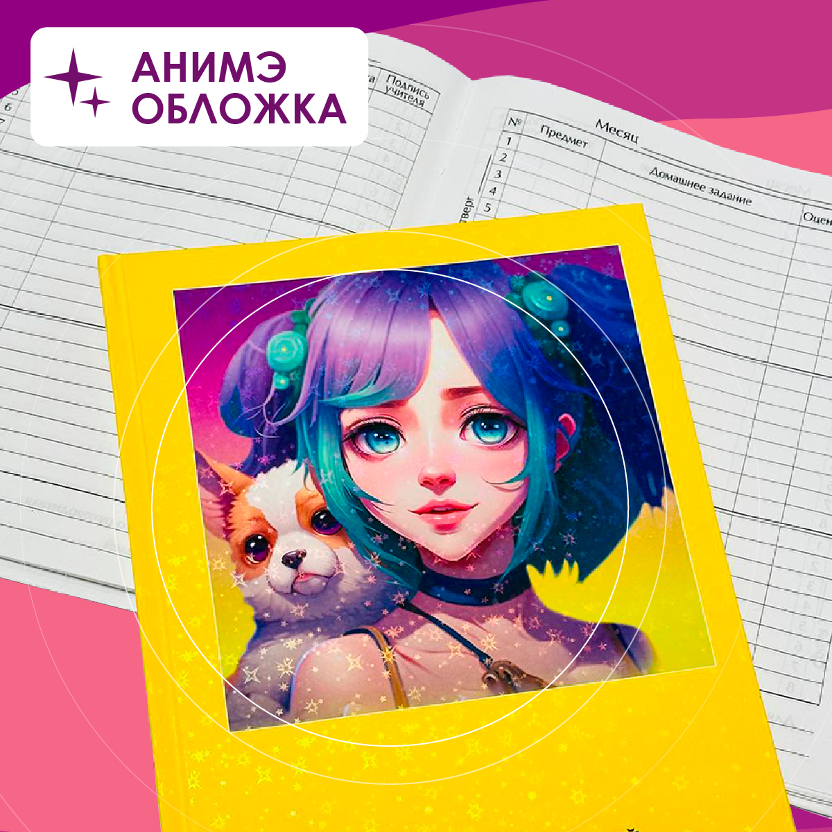 Дневник школьный CENTRUM Аниме Animal girls-2 купить по цене 291 ₽ в  интернет-магазине Детский мир