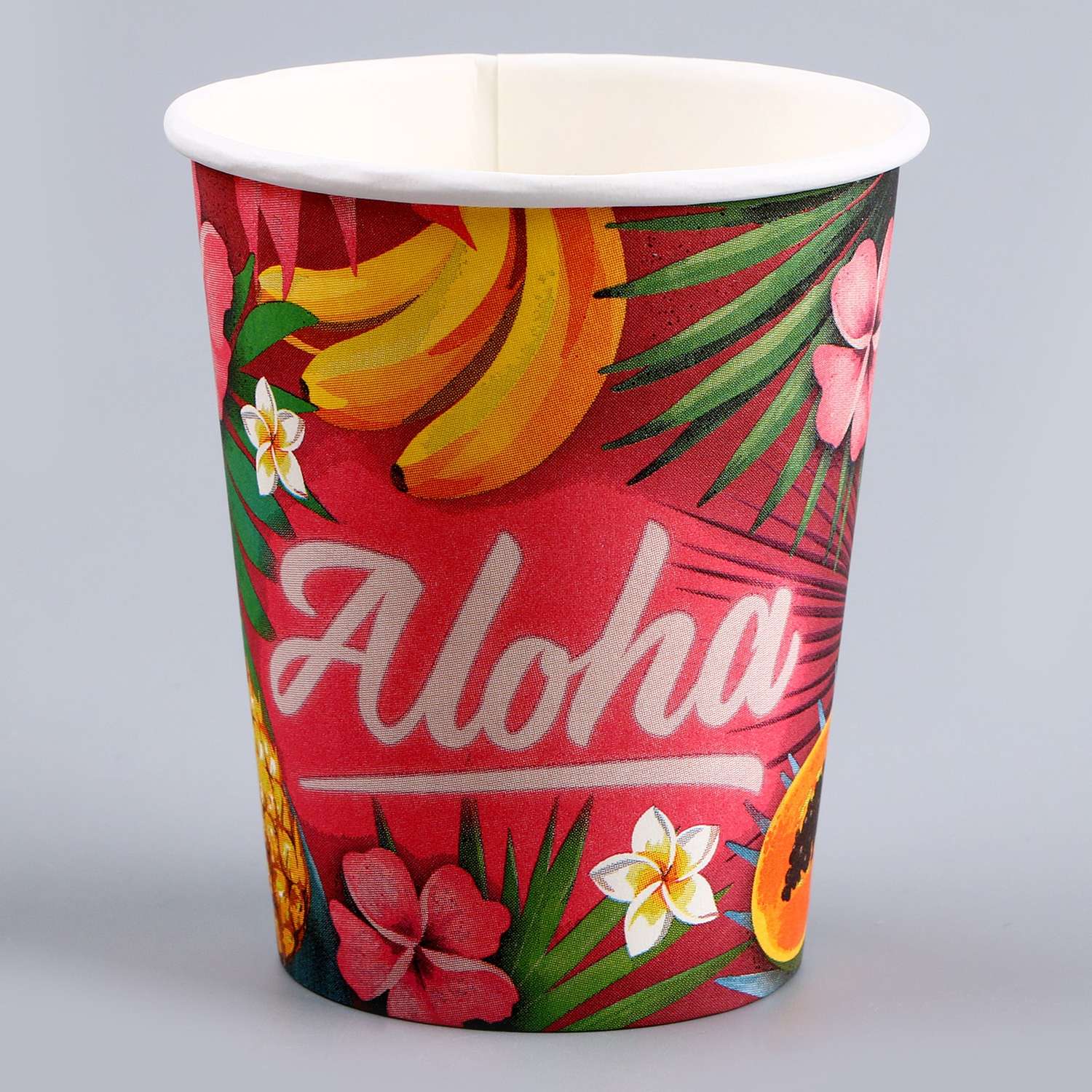 Набор бумажной посуды Страна карнавалия «Aloha» 6 тарелок 6 стаканов - фото 3