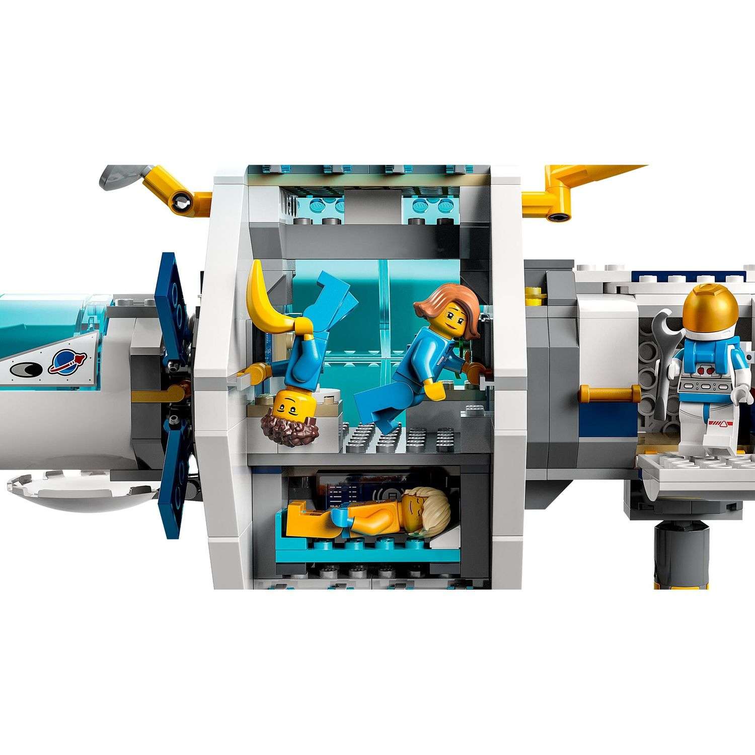 Конструктор LEGO City Space Лунная космическая станция 60349 - фото 5