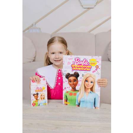 Бокс с наклейками Panini Барби Barbie Приключения в доме мечты 50 пакетиков