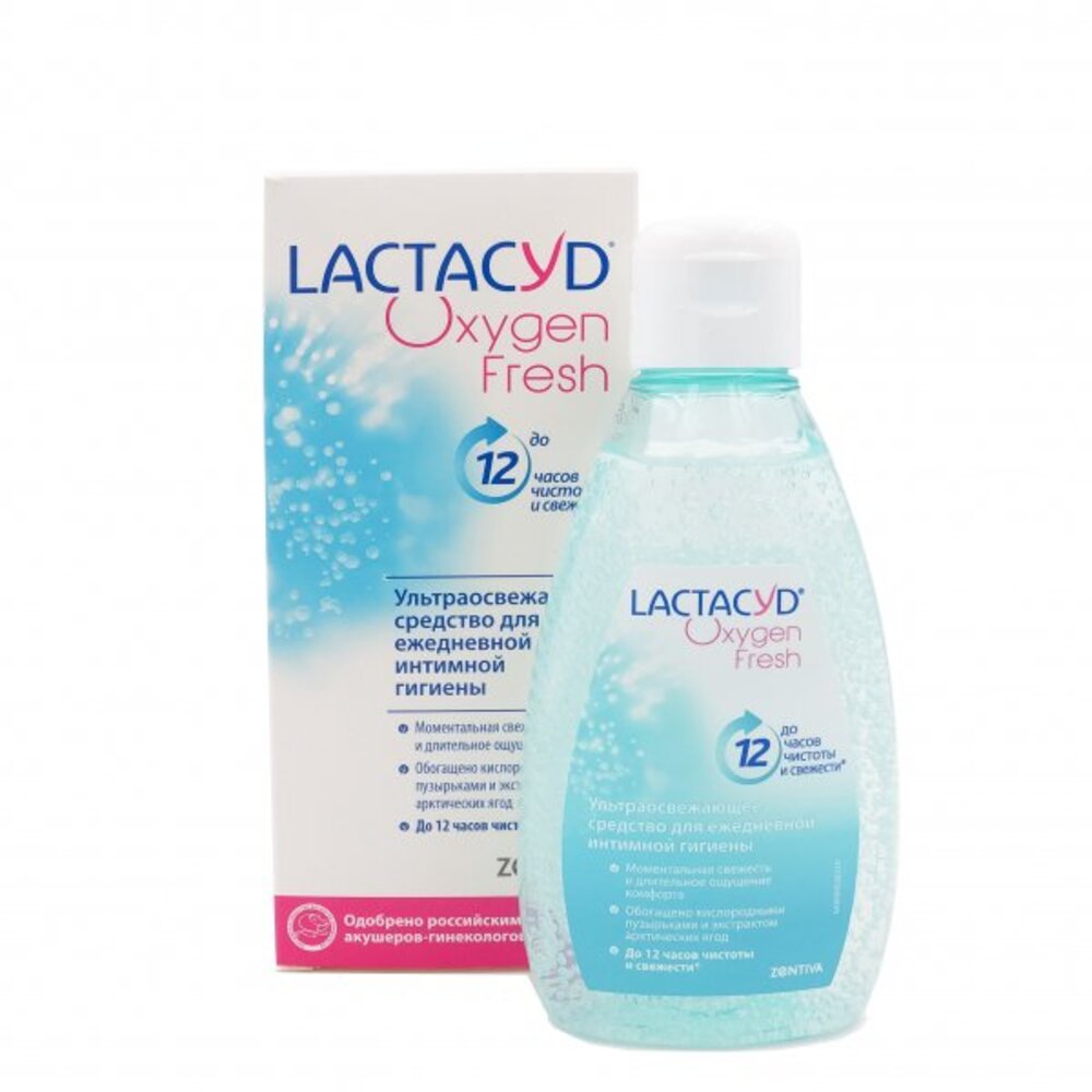 Средство для интимной гигиены Lactacyd Oxygen Fresh - фото 1