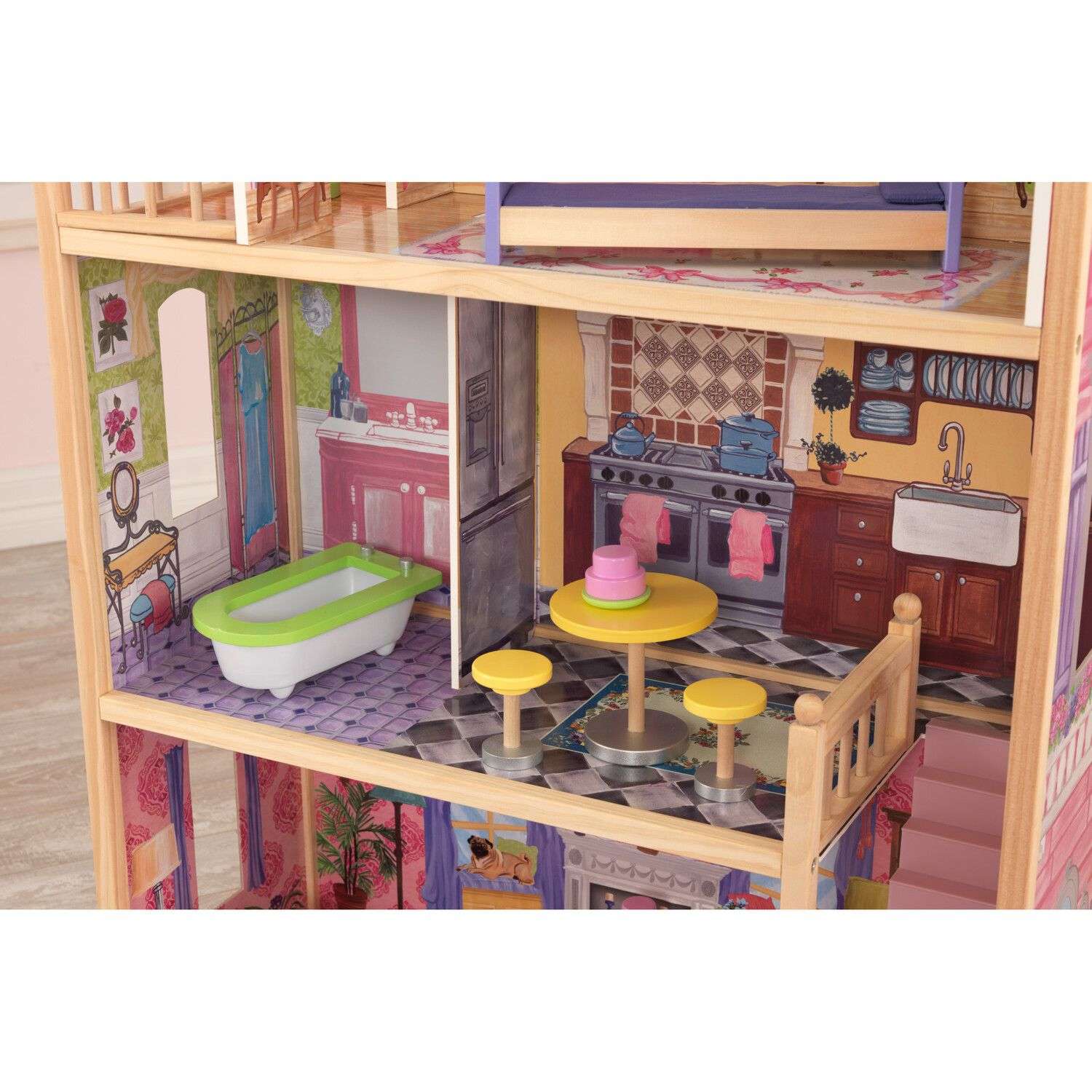Кукольный домик KidKraft Кайла с мебелью 10 предметов 65092_KE 65092_KE - фото 9