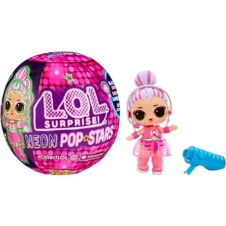 Игрушка в шаре L.O.L. Surprise Neon Pop Stars Tots 120674EUC