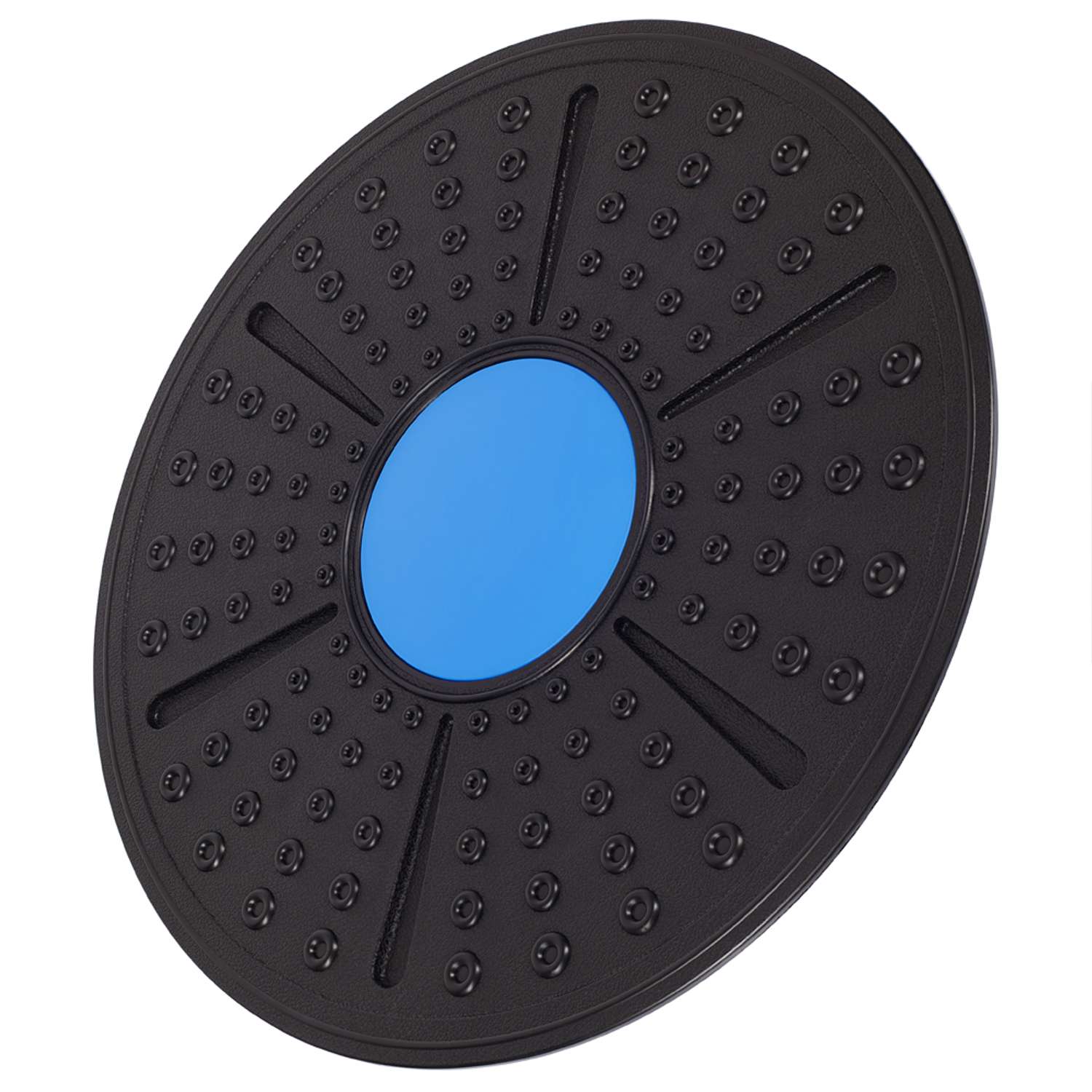 Балансировочный диск STRONG BODY платформа полусфера d 36 см черно-синий - фото 2