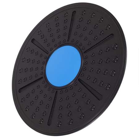 Балансировочный диск STRONG BODY платформа полусфера d 36 см черно-синий