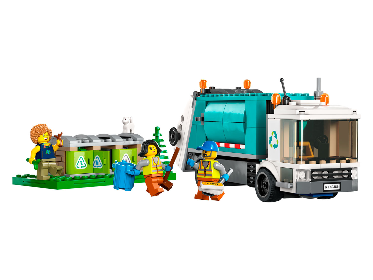 Конструктор детский LEGO City Мусоровоз 60386 купить по цене 4749 ₽ в  интернет-магазине Детский мир