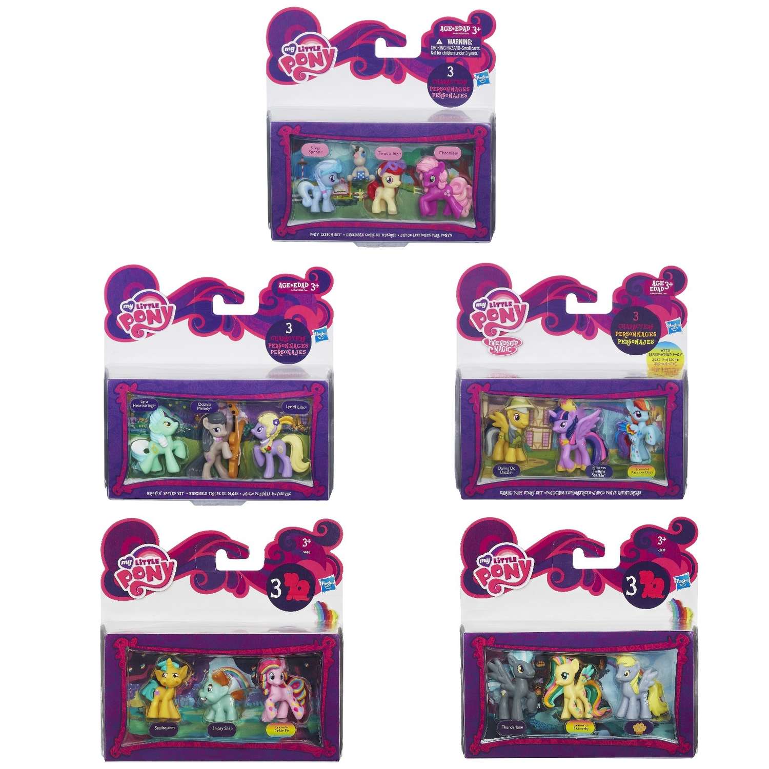 Мини-набор My Little Pony с новыми персонажами в ассортименте - фото 2