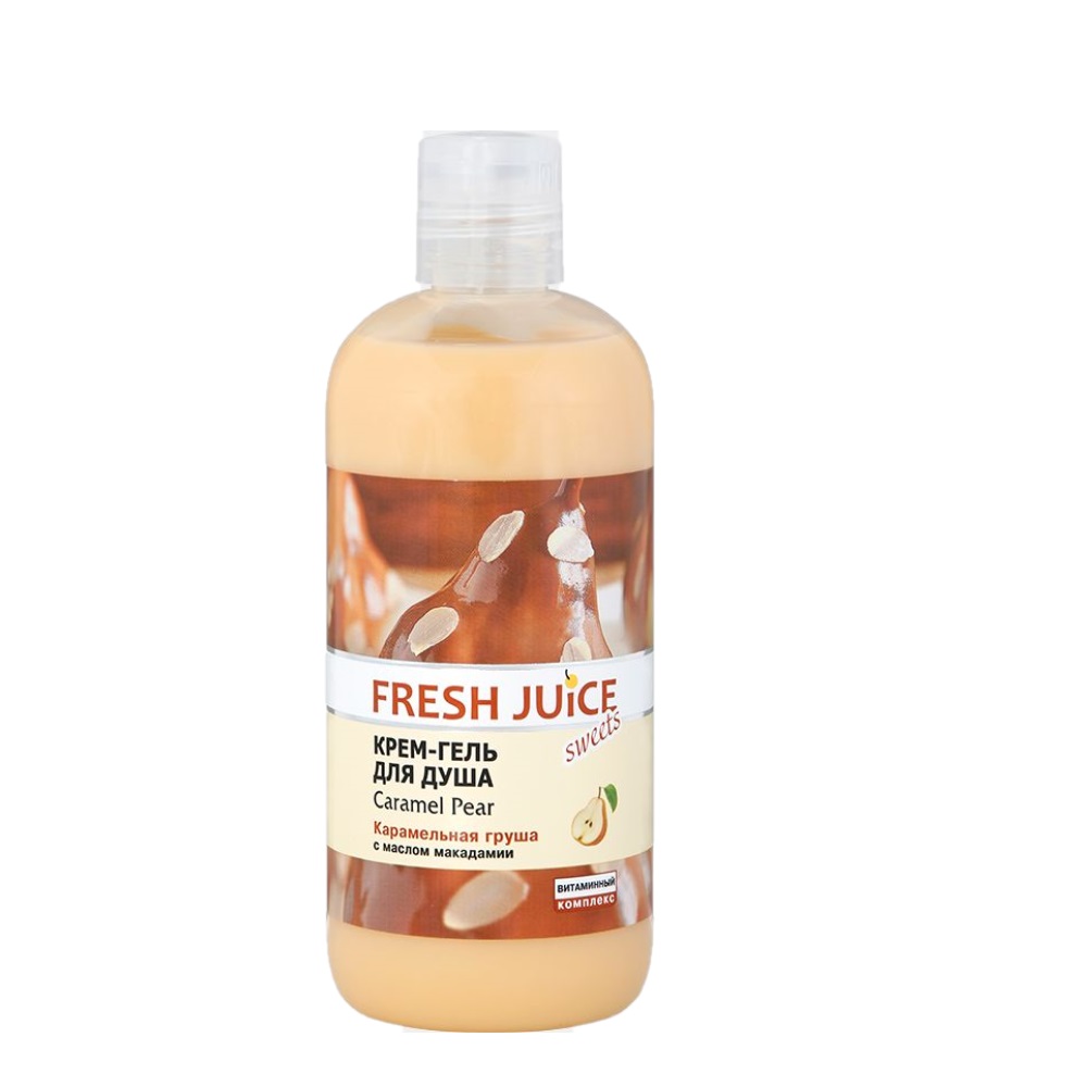 Гель для душа Fresh Juice Карамельная груша 500 мл - фото 1