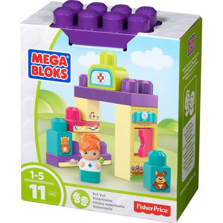 Конструктор Mega Bloks Ветеринарная клиника DYC55