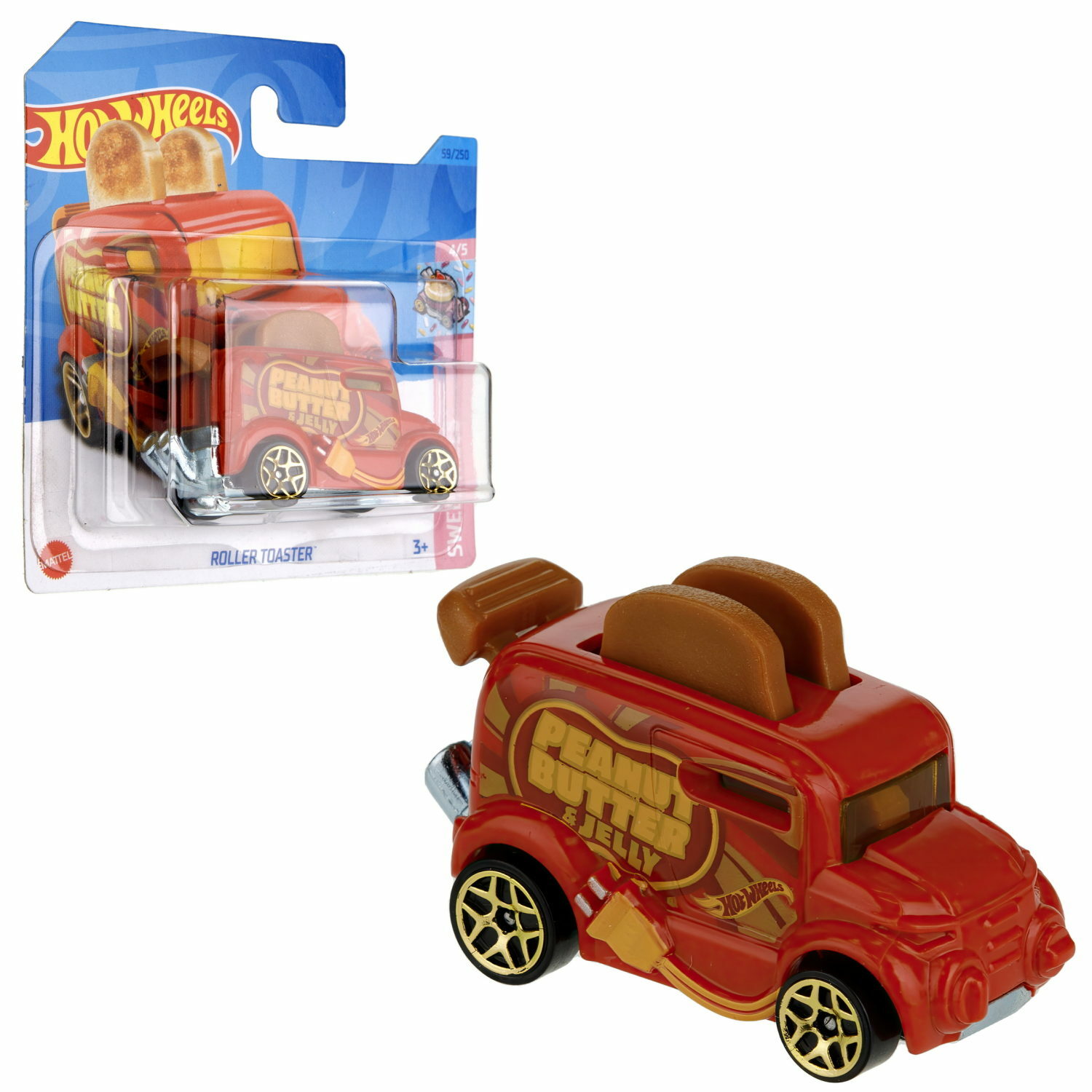 Коллекционная машинка Hot Wheels Roller Toaster купить по цене 576 ₽ в  интернет-магазине Детский мир