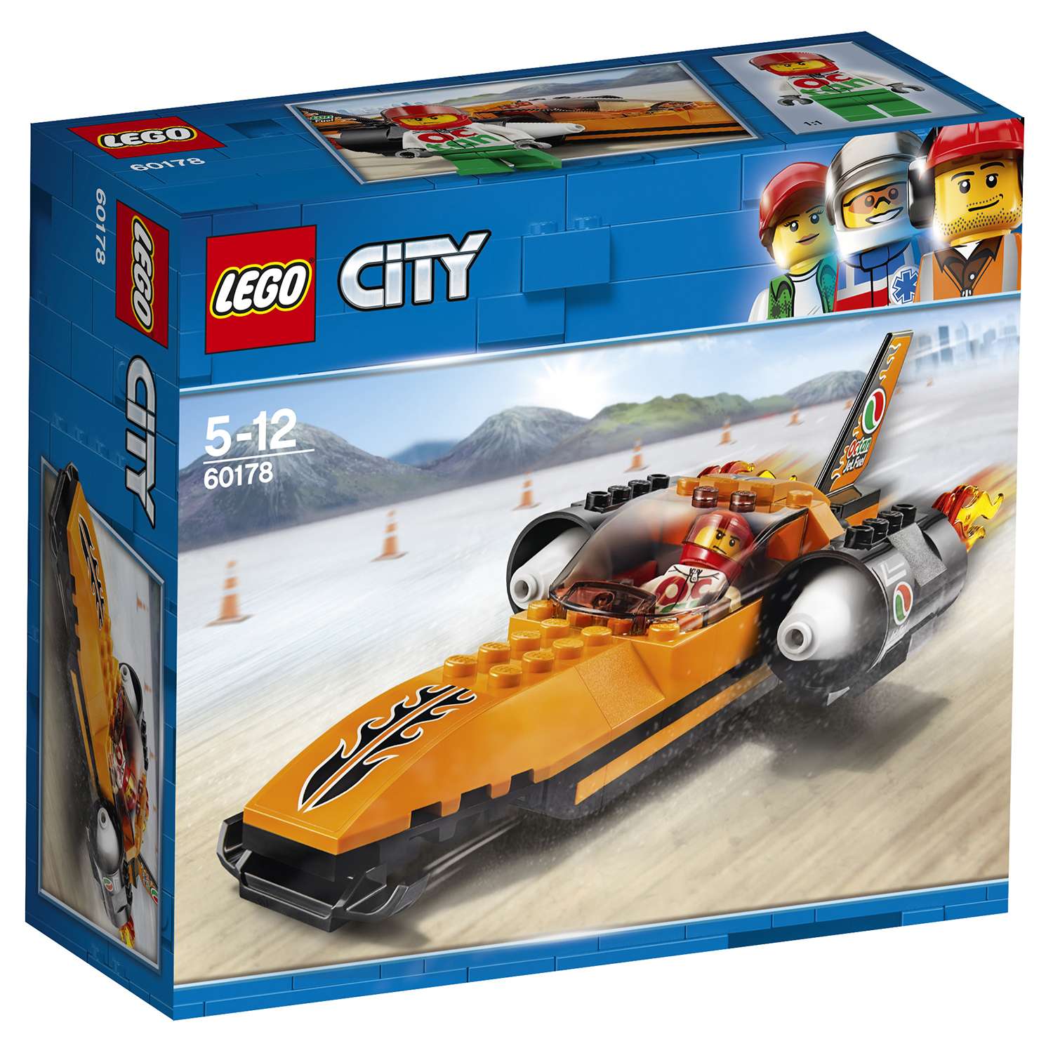 Конструктор LEGO Гоночный автомобиль City Great Vehicles (60178) - фото 2