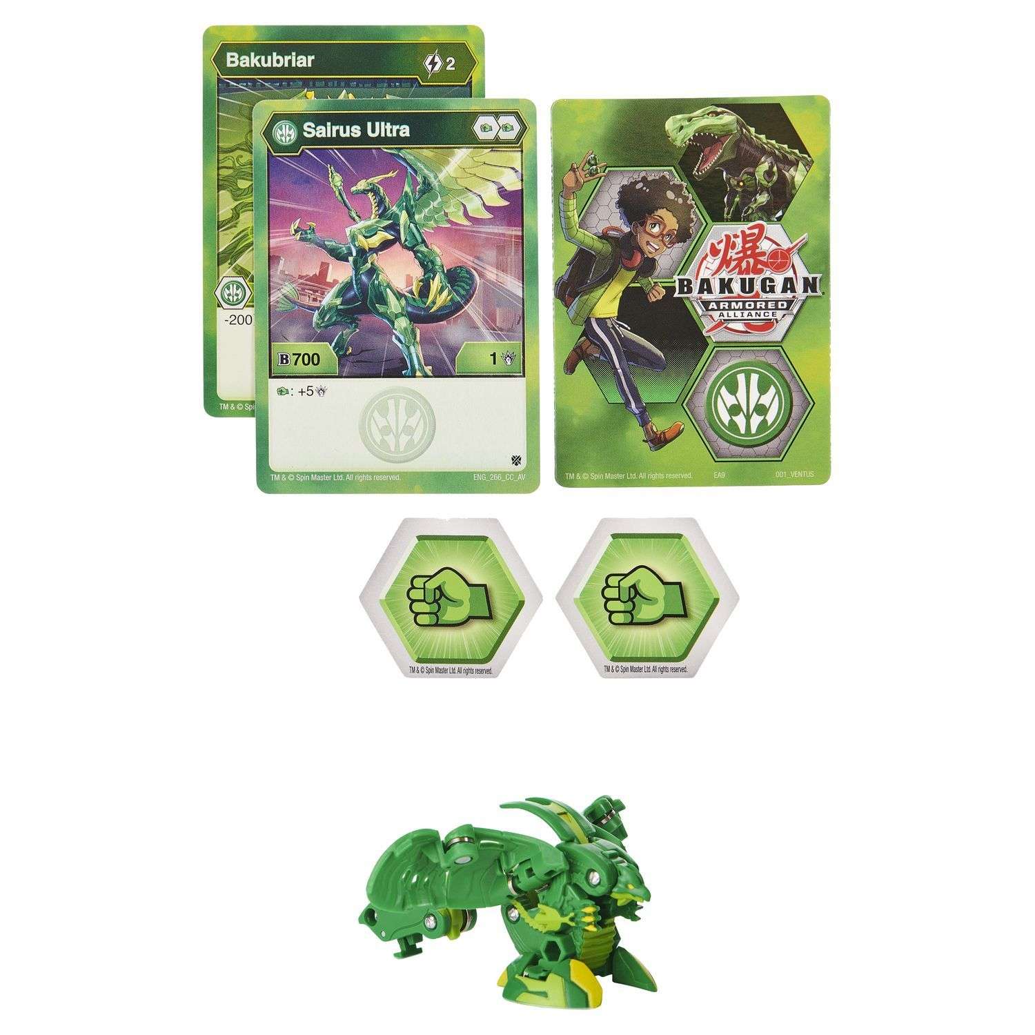 Фигурка-трансформер Bakugan S2 Ультра SairenGreen 6055885/20124297 - фото 1