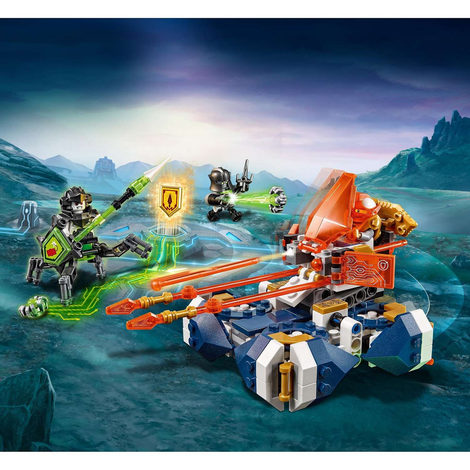 Конструктор LEGO Летающая турнирная машина Ланса Nexo Knights (72001) - фото 4