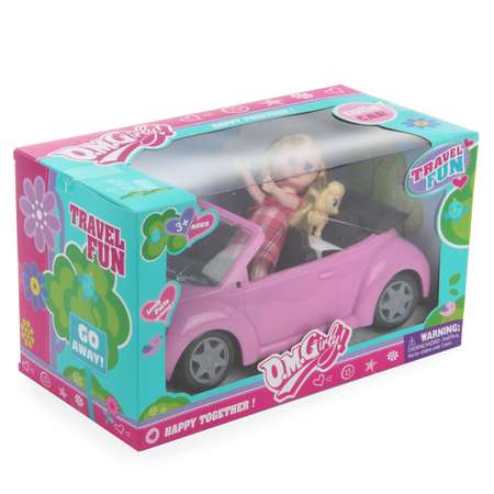Кукла Veld Co с машиной