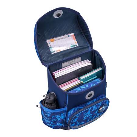 Школьный ранец BELMIL Premium Compact Plus Glacier Blue с наполнением серия 405-41-P-RS-10