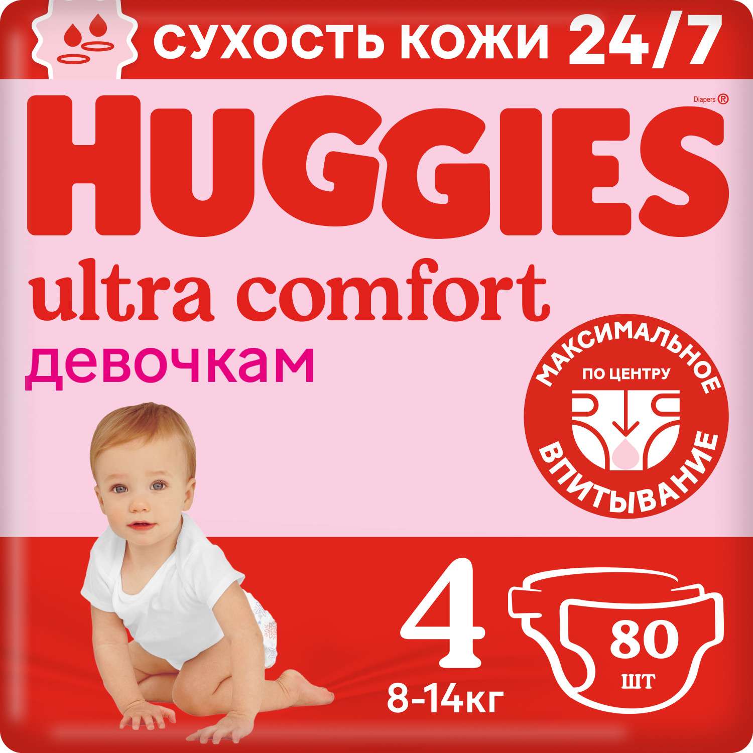 HUGGIES ULTRA COMFORT 4