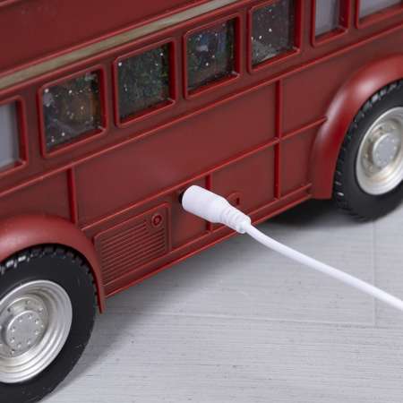 Светодиодная фигура Sima-Land «Автобус» батарейки не в комплекте USB свечение тёплое белое