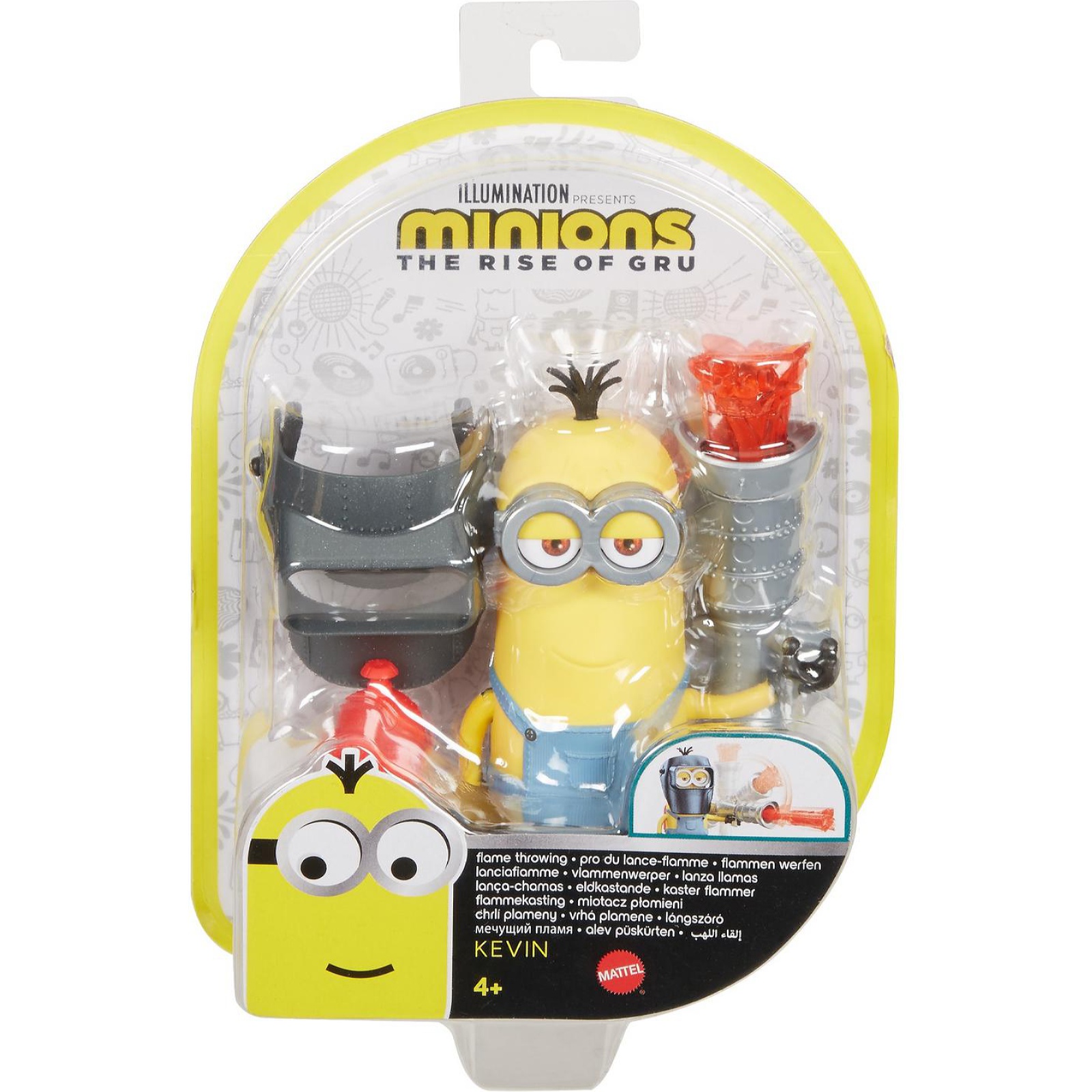 Фигурка Minions Озорные миньоны Кевин с огнеметом GMD91 - фото 2