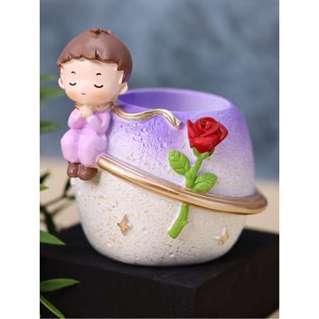 Подставка для канцелярии iLikeGift The little prince purple