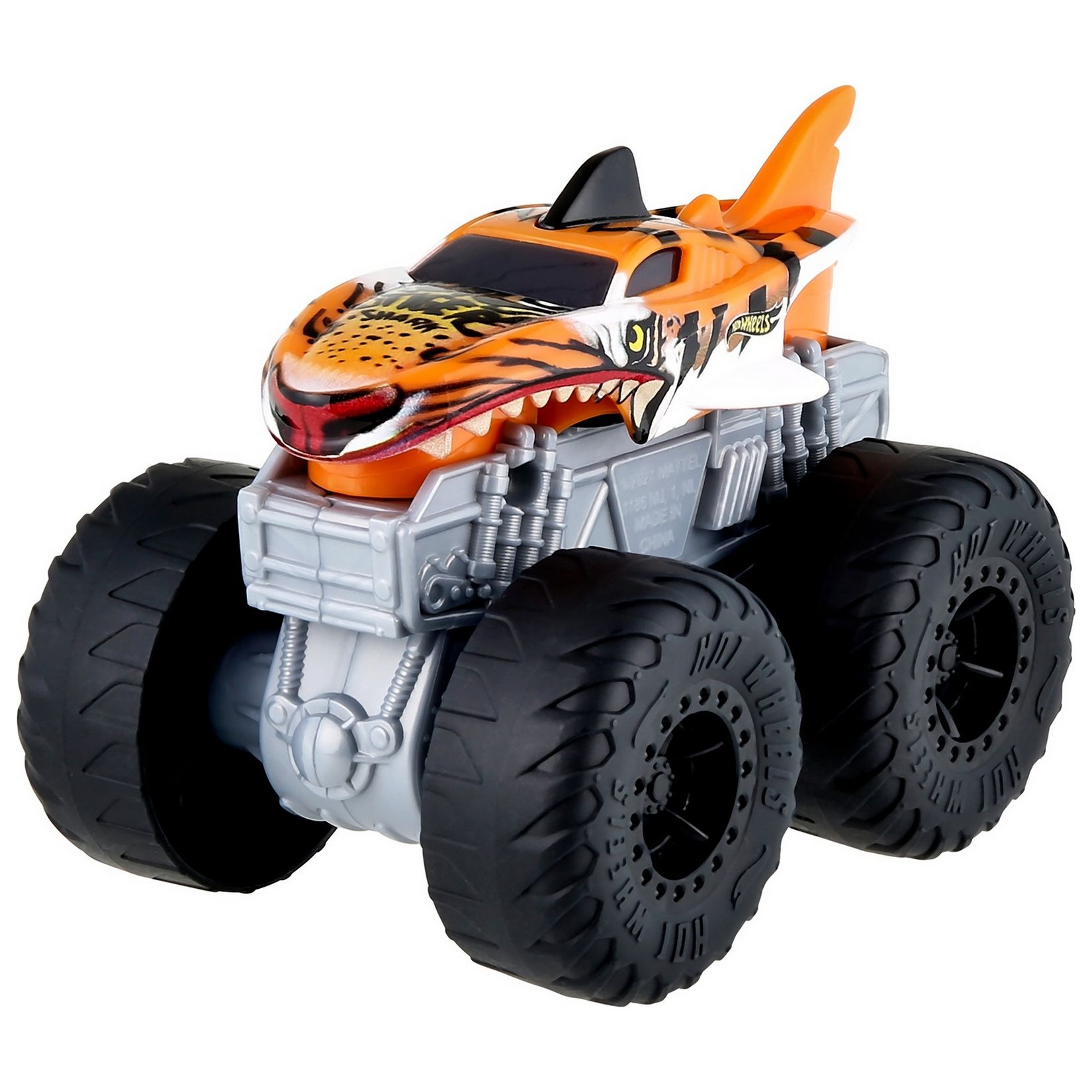 Машинка Hot Wheels Монстр-трак Ревущие вредители Тигровая Акула HDX62  купить по цене 999 ₽ в интернет-магазине Детский мир