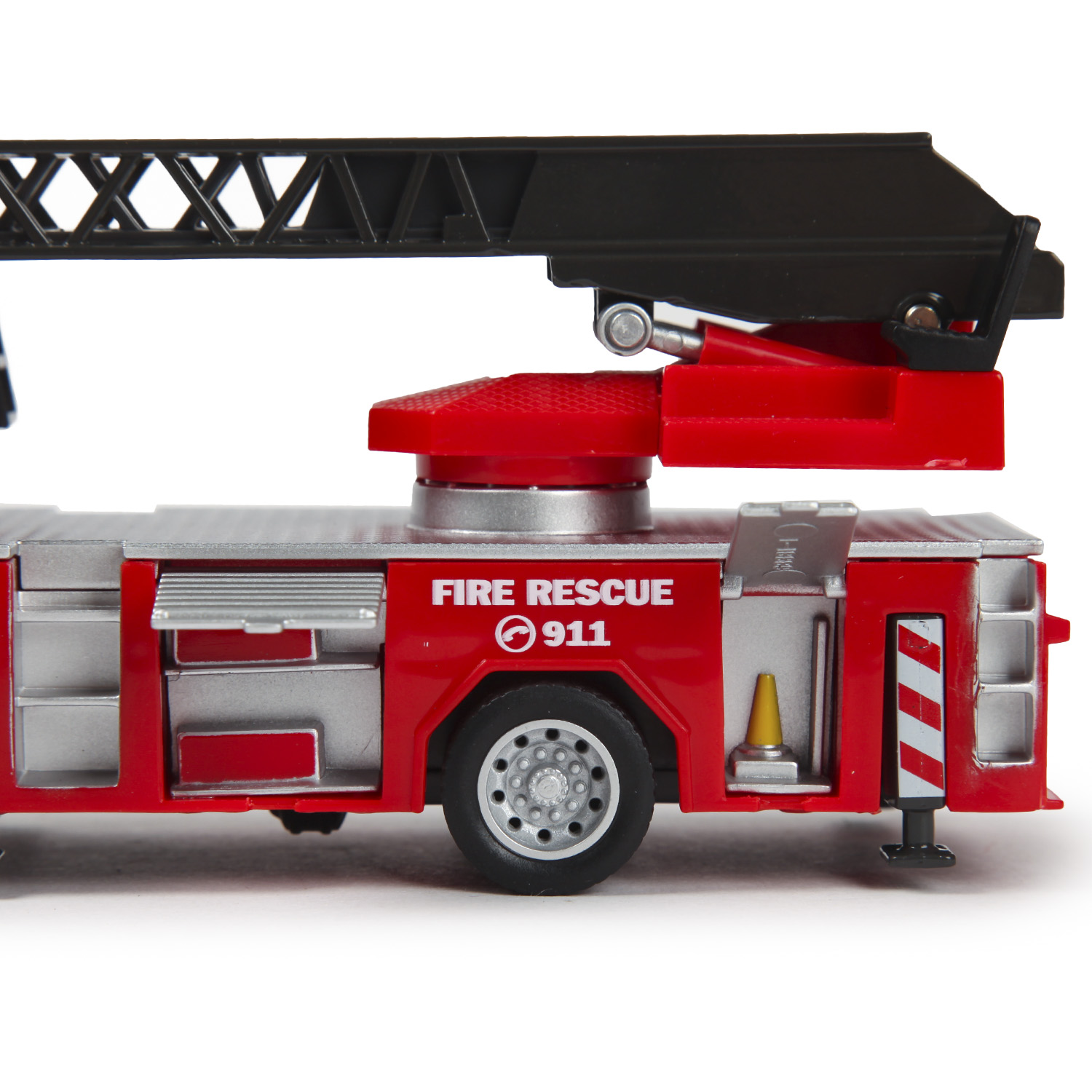 Машина MSZ 1:50 Volvo Fire Fighting Ladder Truck Красная 68381 68381 - фото 8