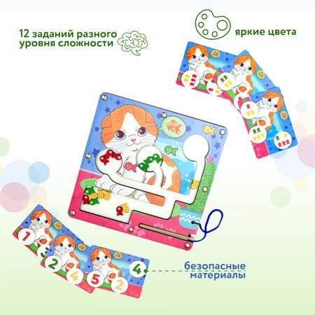 Набор игровой Baby Go Магнитная рыбалка Кот-Счетовод 25257