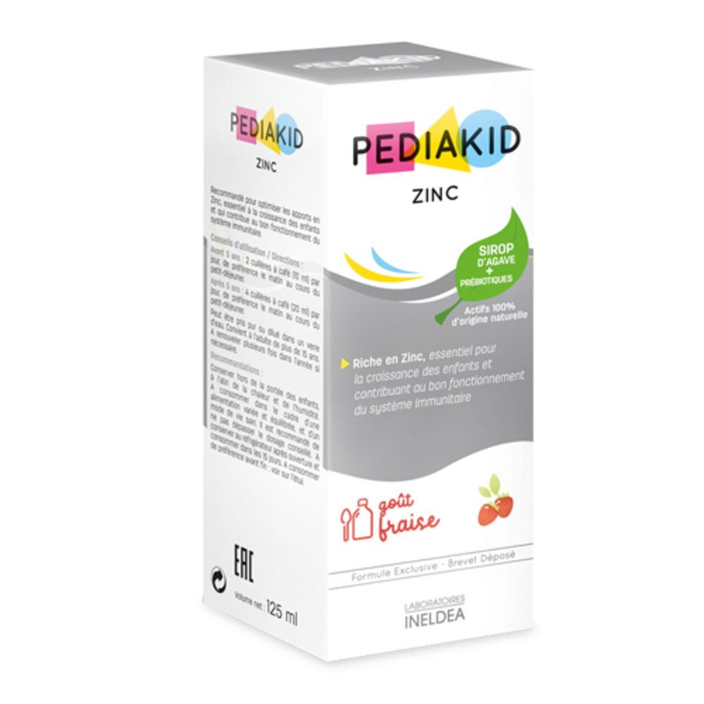 БАД Pediakid PEDIAKID Цинк 125 мл - фото 1