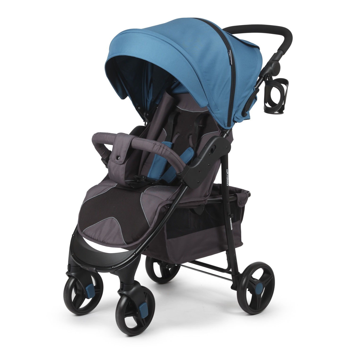 Коляска прогулочная Babyton Comfort Plus Blue купить по цене 8969 ₽ в  интернет-магазине Детский мир