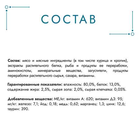 Корм для кошек Гурмэ 75г Мясной дуэт с языком и телятиной в соусе