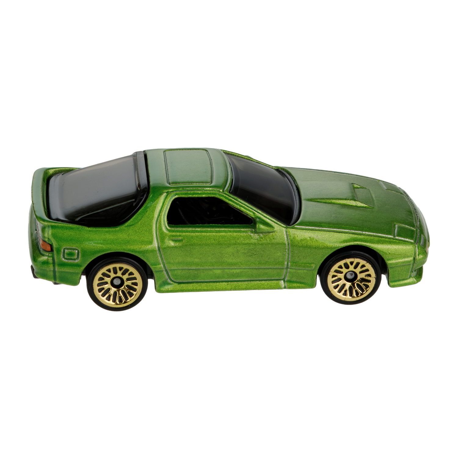 Автомобиль Hot Wheels Mazda Savanna RX-7 FC3S 1:64 инерционный зеленый 62940 - фото 3