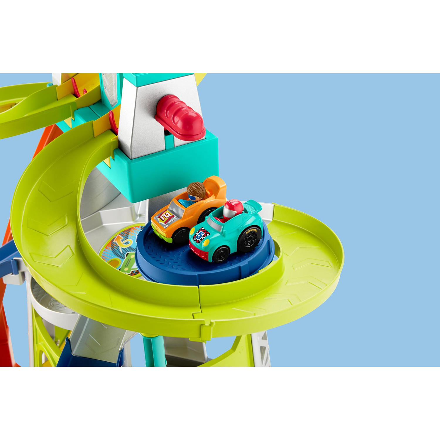 Набор игровой Fisher Price Little People Запуск и винтовая трасса GMJ12 - фото 23