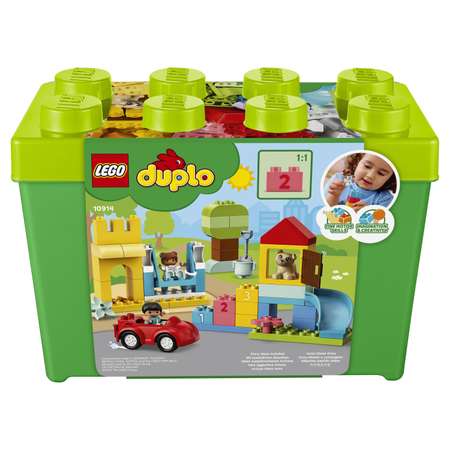Конструктор LEGO DUPLO Classic Коробка с кубиками большая 10914