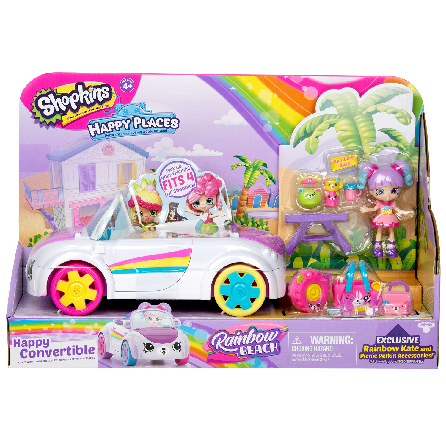 Игрушка Happy Places Shopkins Кабриолет 57332 57332 - фото 2