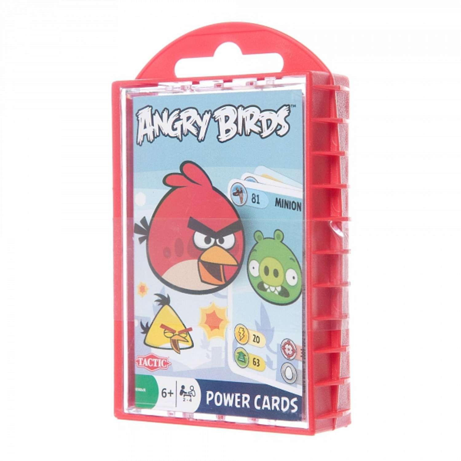 Игра с карточками Tactic Games ANGRY BIRDS - фото 1