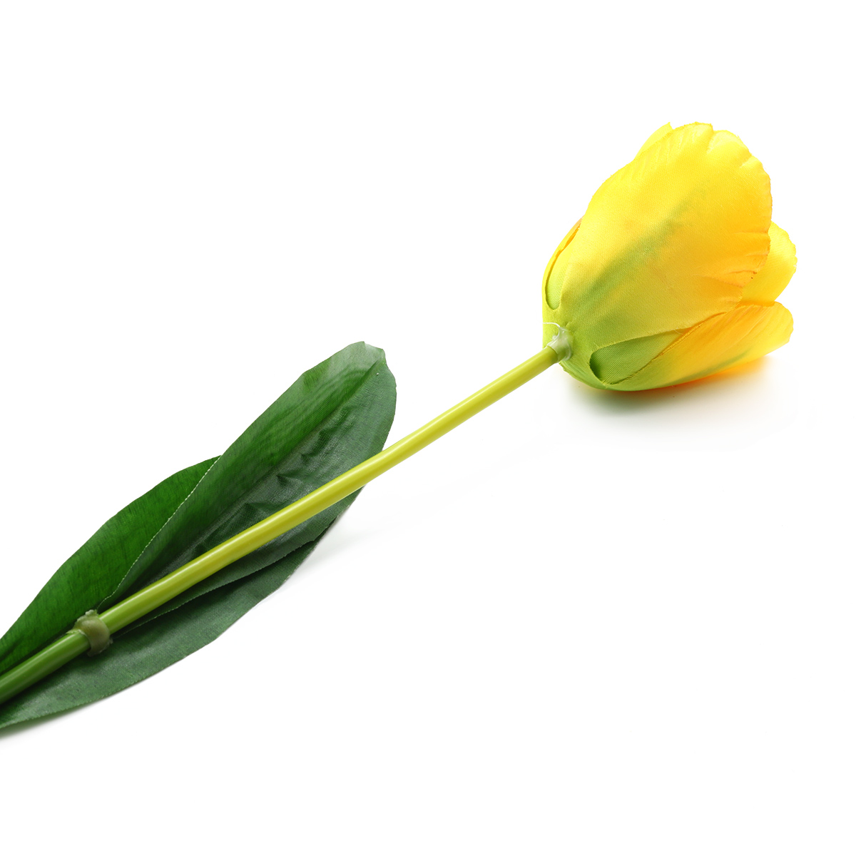 Цветок искусственный Astra Craft Тюльпан 46 см цвет желтый - фото 2