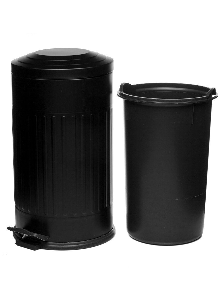 Ведро для мусора NAVAKO Apus 16L Black - фото 3