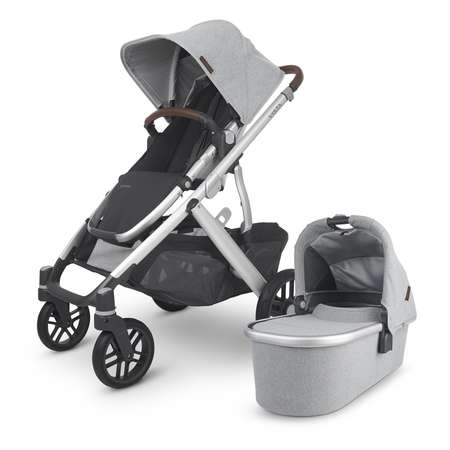 Коляска 2в1 UPPAbaby Vista V2 Stella Серебристый меланж