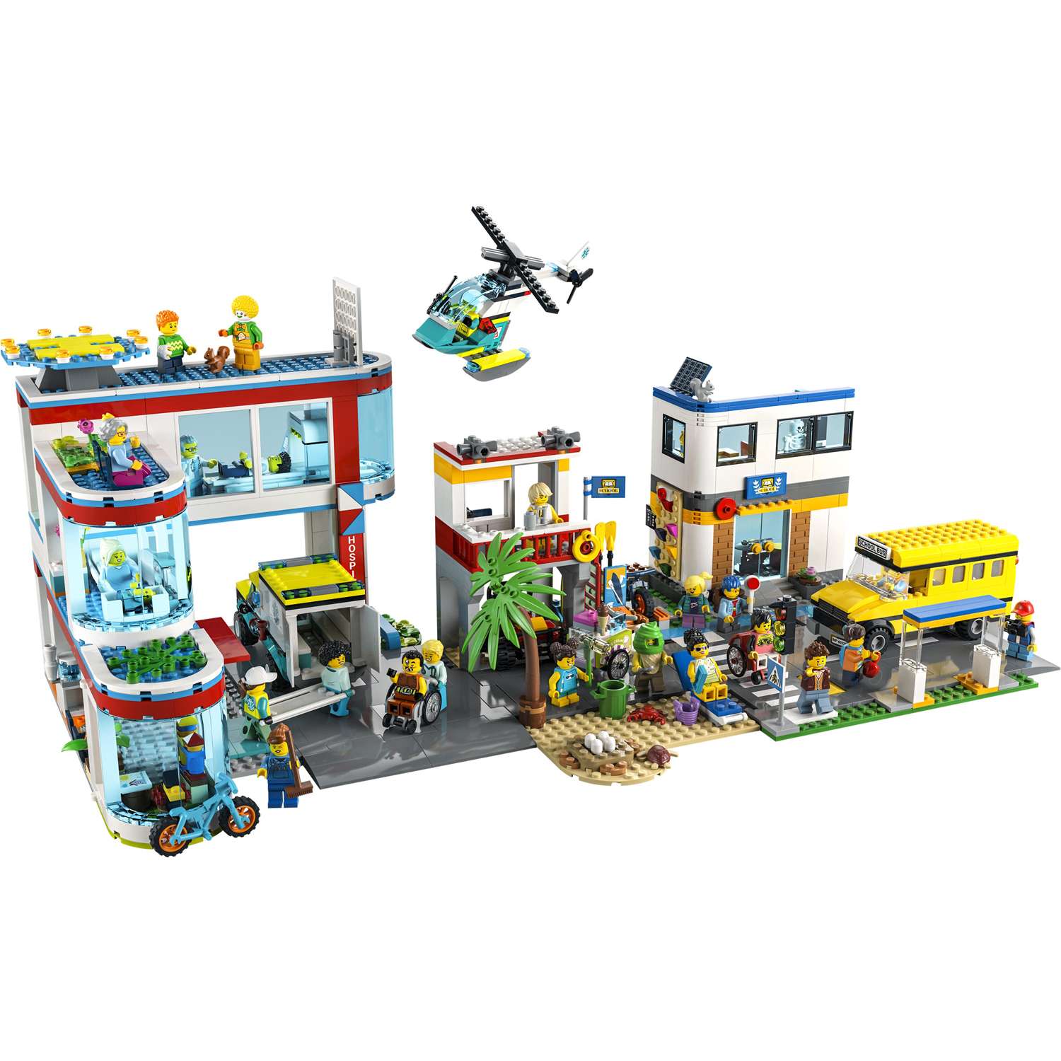 Конструктор детский LEGO City Больница 60330 - фото 21