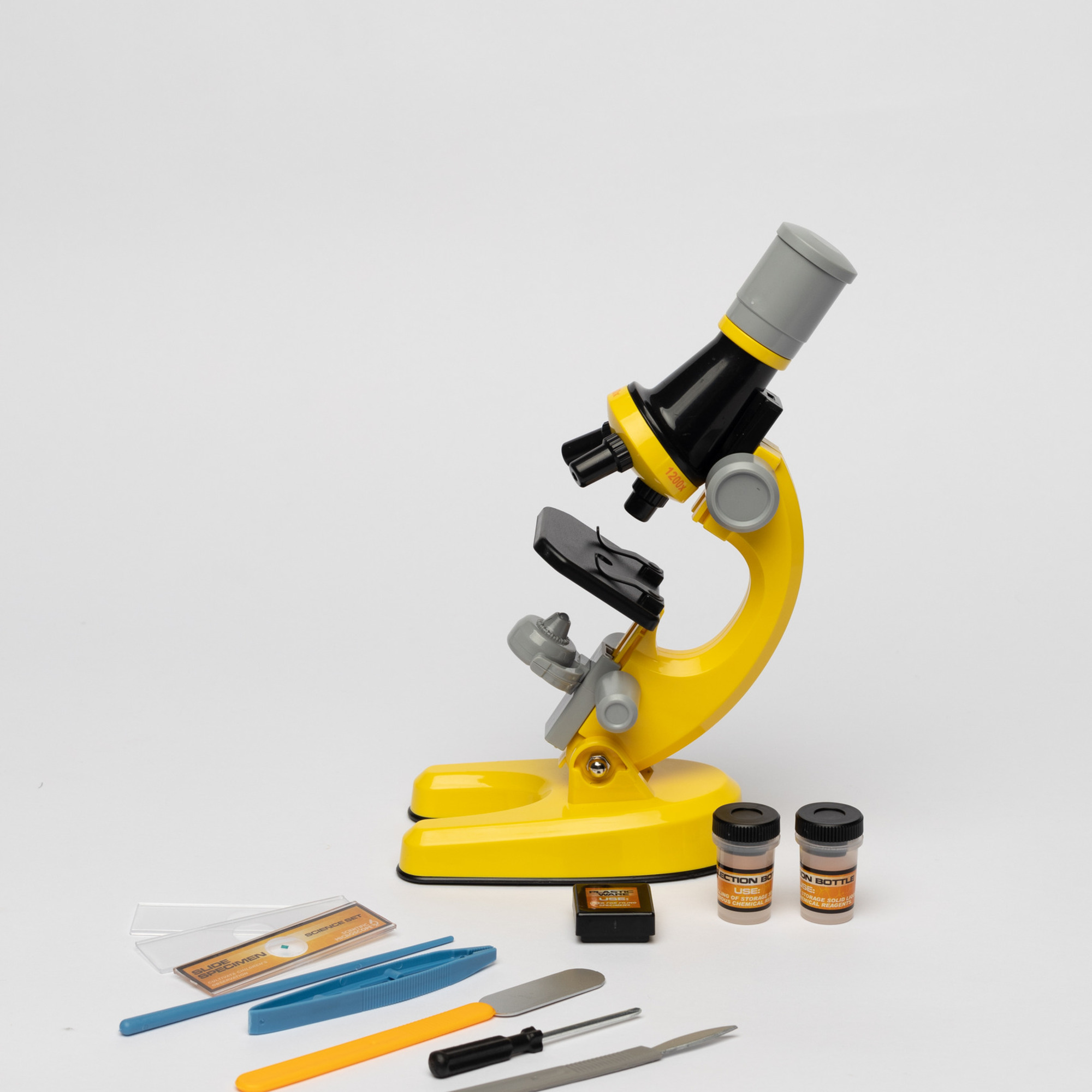 Микроскоп детский Resim Partners с набором для опытов - фото 1
