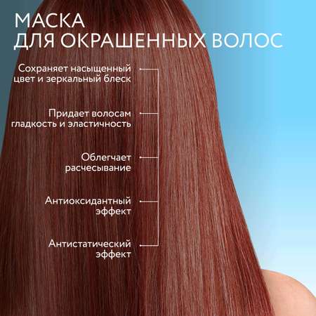 Маска Ollin ultimate care для окрашенных волос с экстрактом ягод асаи 500 мл