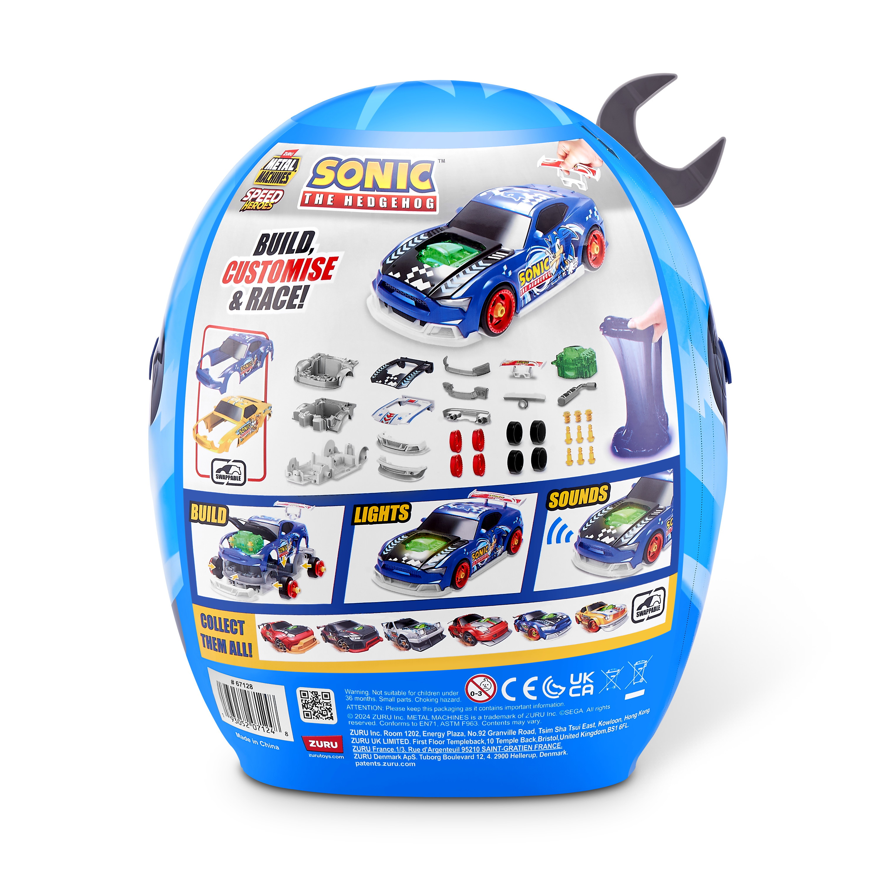 Шлем Metal Machines Speed heroes Sonic 67128 67128 - фото 15