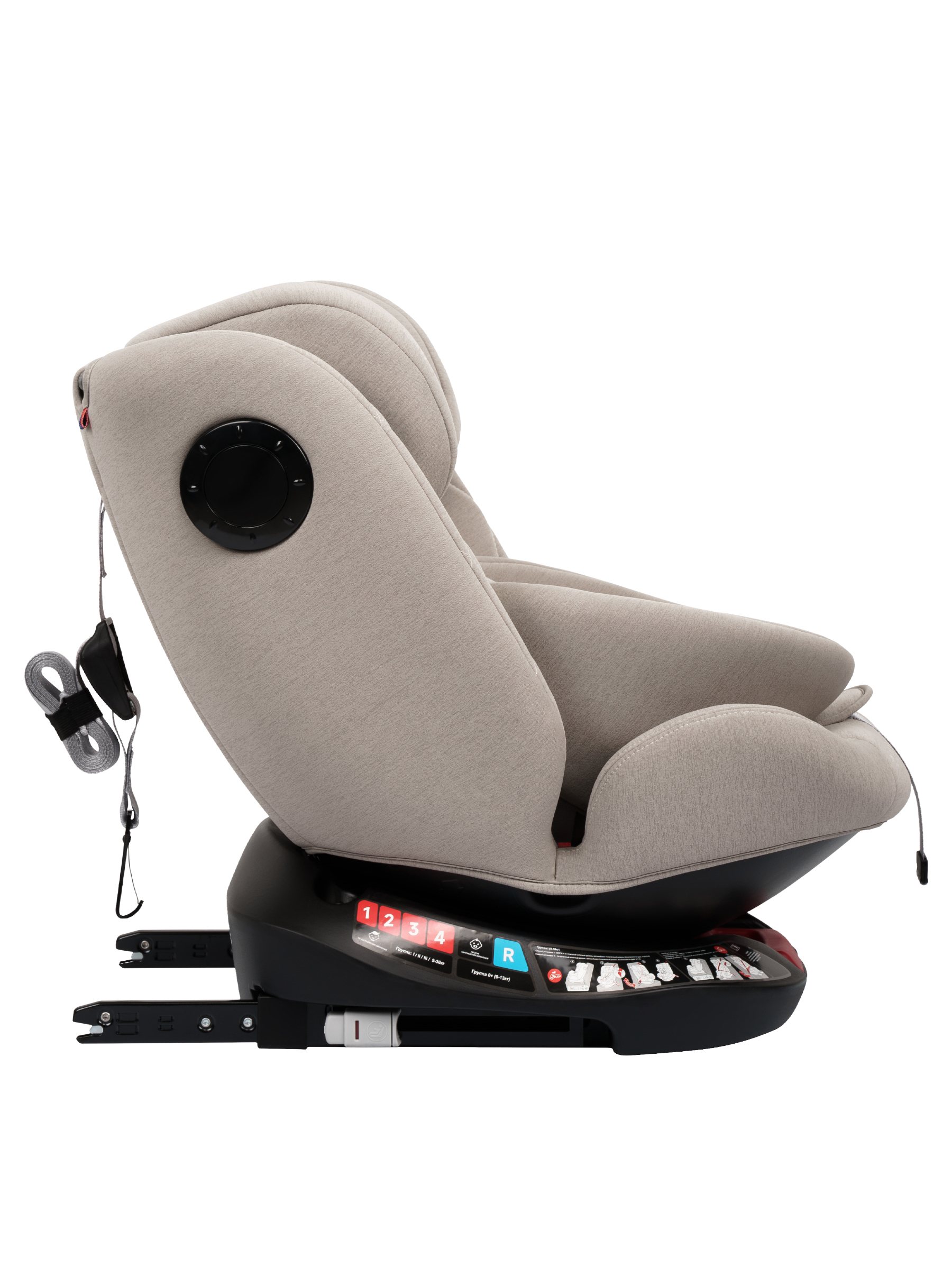 Автокресло JOVOLA Prime Isofix бежевый Isofix 0+/1/2/3 (0-36 кг) - фото 18