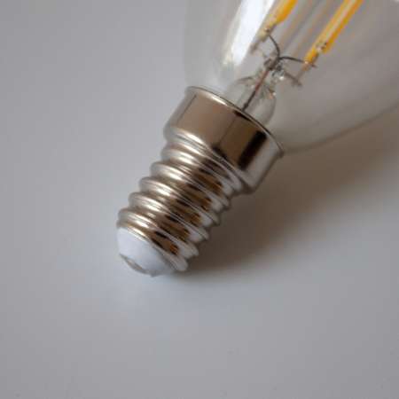 Лампа филаментная Фарлайт нитевидная прозрачная шар G45 11 Вт 4000 К Е14