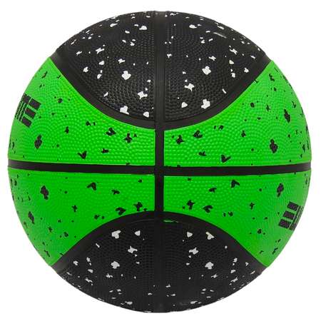 Мяч баскетбольный InGame POINT №7 черно-зеленый