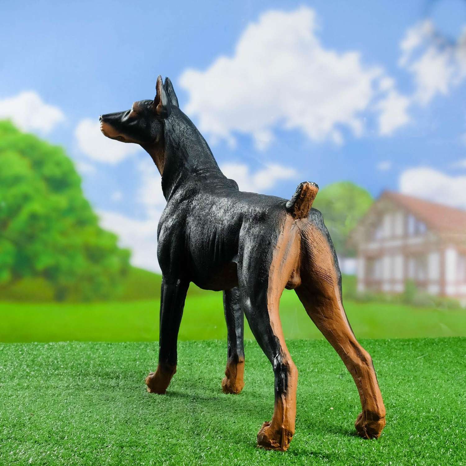 Садовая фигура Хорошие сувениры «Собака Доберман» - фото 2