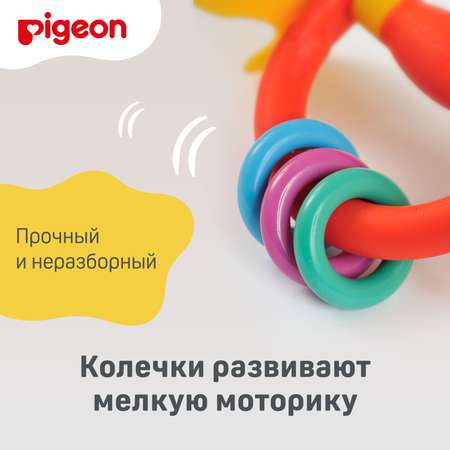 Обучающий прорезыватель Pigeon с 4-х мес Цветок