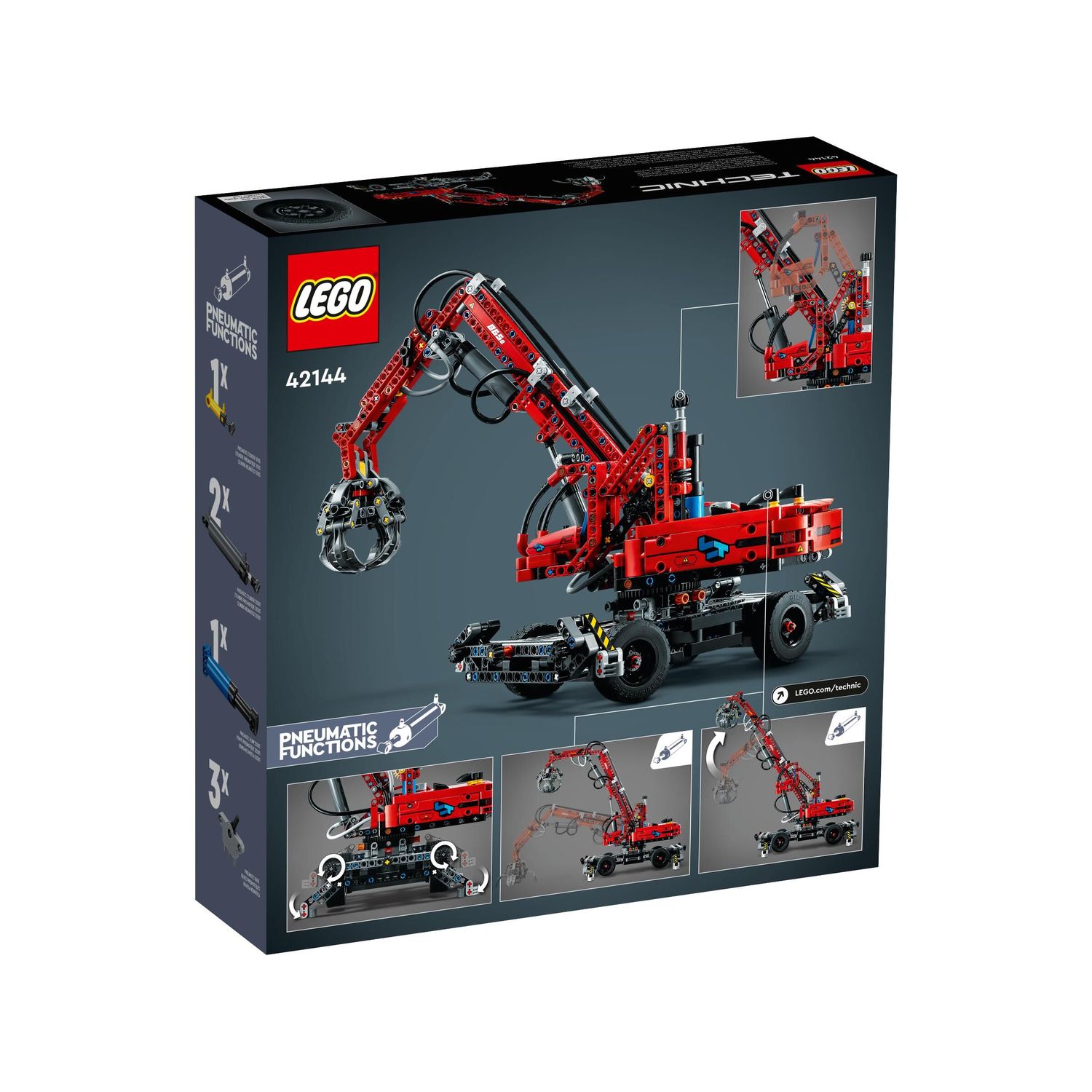 Конструктор LEGO Technic Погрузчик 42144 - фото 10