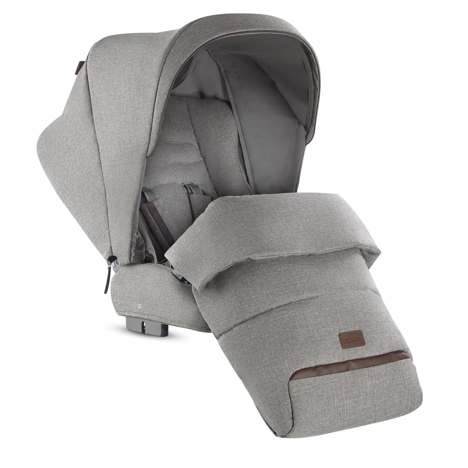 Коляска 2в1 Inglesina Aptica System Duo Mineral Grey - фото 9