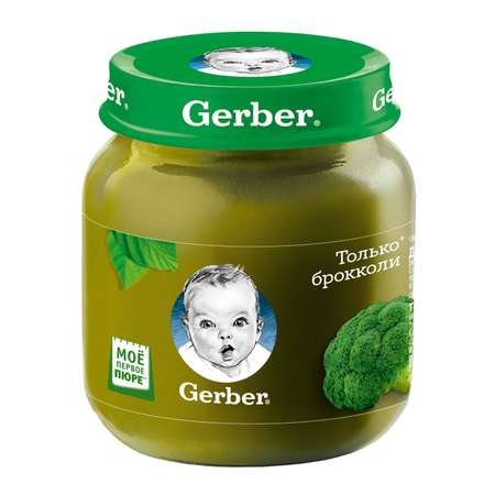 Пюре Gerber брокколи 130г