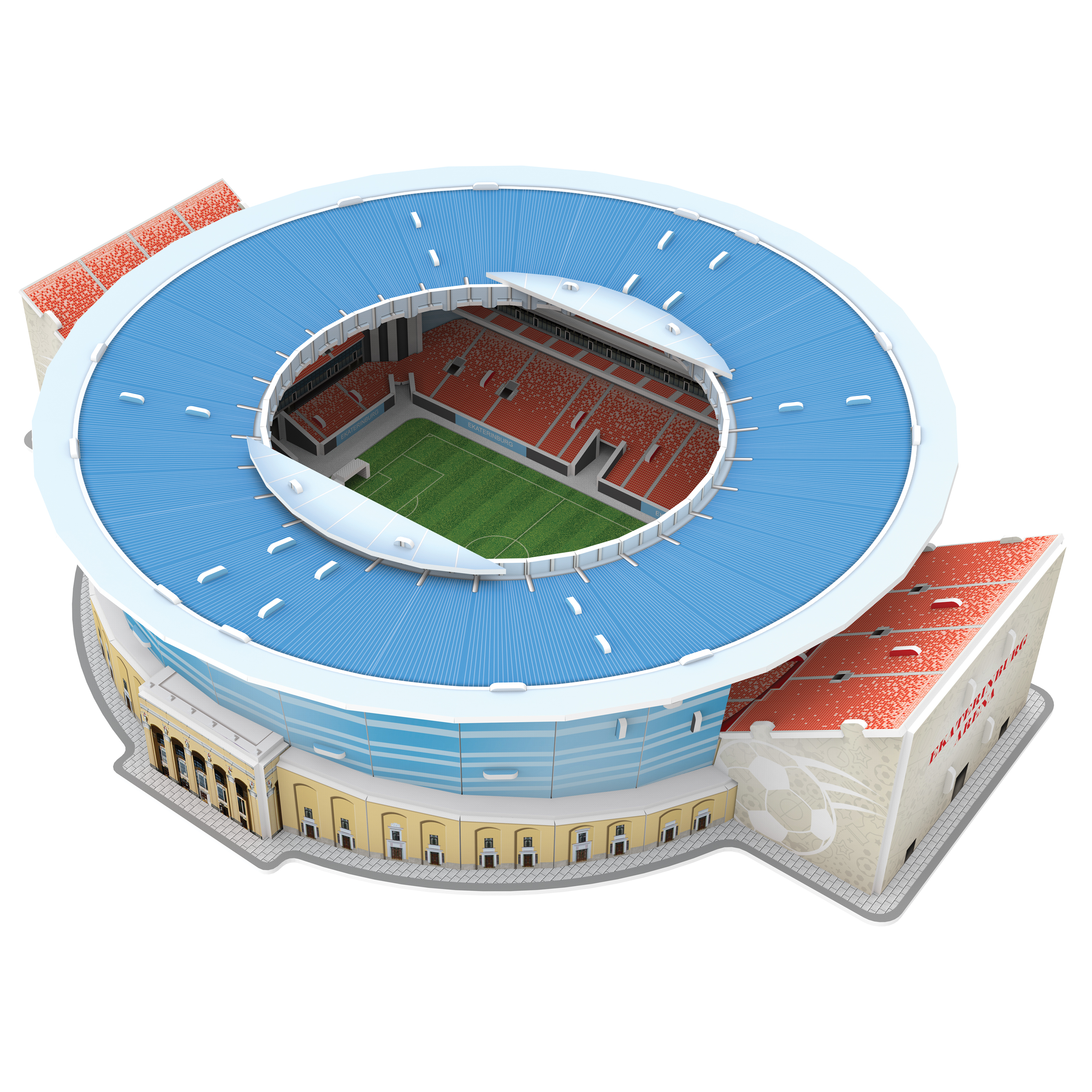 Пазл 3D IQ 3D PUZZLE Екатеринбург Арена 16553 - фото 2